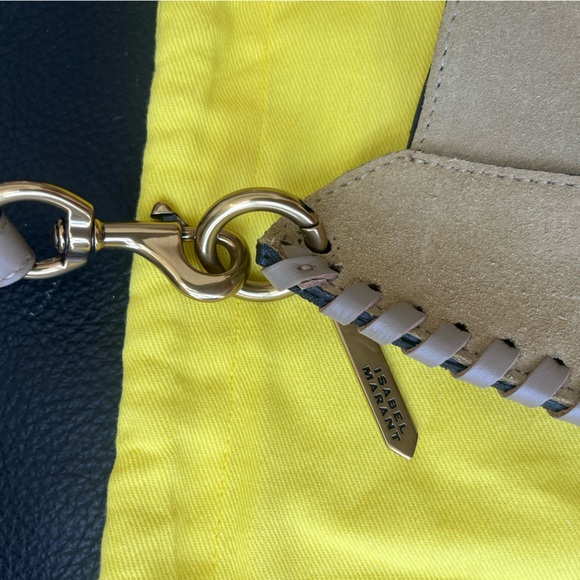 NWT Isabel Marant Oksan Suede Leather Crossbody Bag - Picture 7 of 16